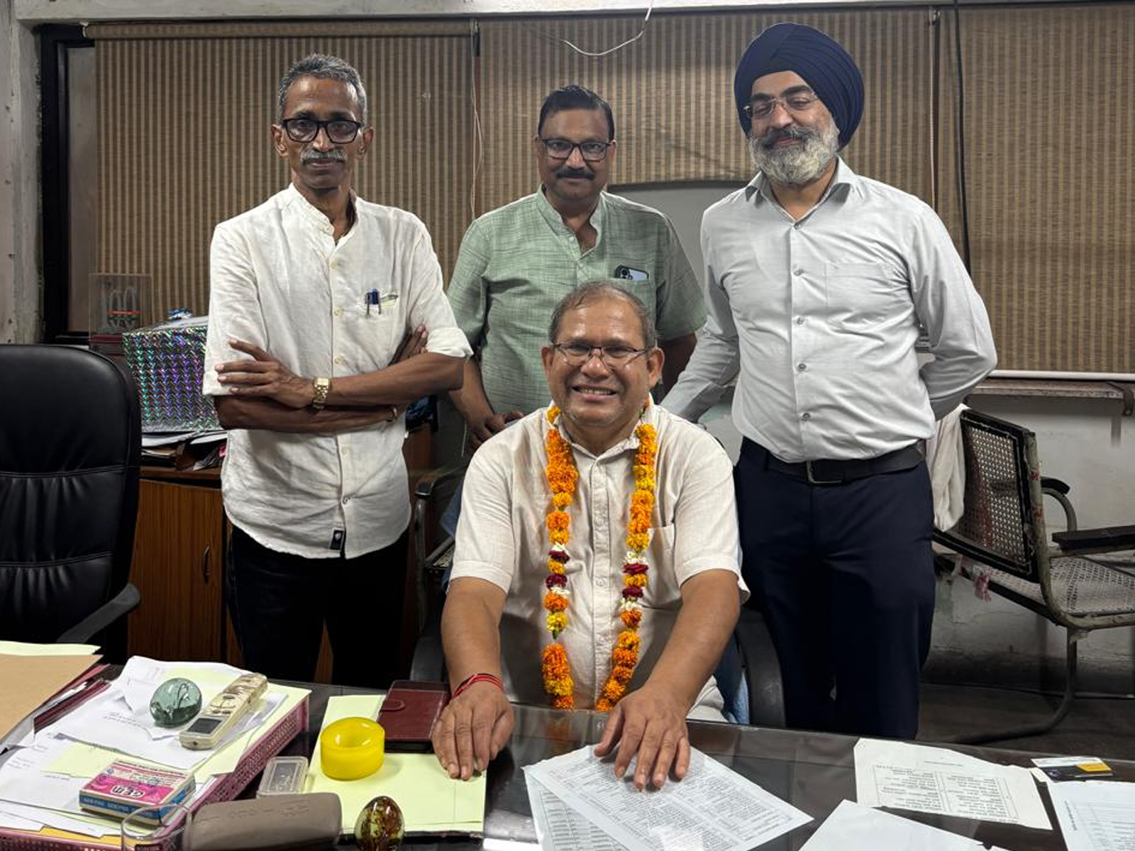 Retirement function of Shri.Babulal Meena, Deputy Director(L) & Shri. Dwarika Das,UDC.
